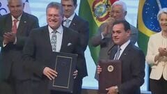 EUと南米が自由貿易協定に署名“人口7億人の巨大市場へ”フランスの農家らが反発 今後の承認手続きは不透明| TBS CROSS DIG with Bloomberg