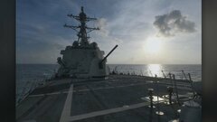 米軍艦が南シナ海諸島周辺を航行　中国軍は「平和の破壊者」と反発| TBS CROSS DIG with Bloomberg