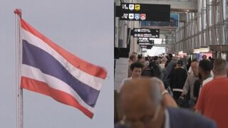 「詐欺拠点から逃げてきた」タイの空港で日本人男性を保護　自殺を図ろうとしたか　不法監禁容疑で捜査| TBS CROSS DIG with Bloomberg