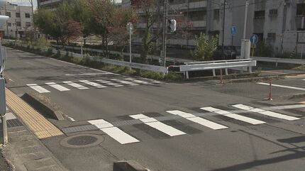 横断歩道の白線8本→5本に…コスト削減、事故防止効果も視覚障害者は