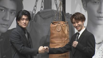 渡辺翔太✖森本慎太郎　ananポスター