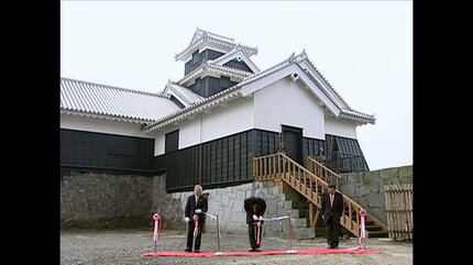 熊本地震・復旧の記憶（地震から1年9か月）熊本城 飯田丸五階櫓【平成