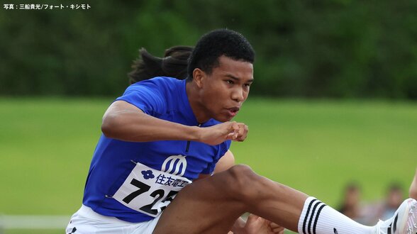 驚異のU20アジア新!古賀ジェレミー、男子110mHで12秒95をマークし泉谷駿介以来の決勝進出【U20世界陸上】|TBS NEWS DIG