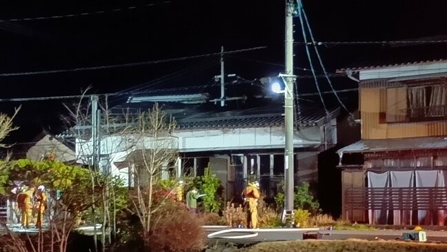 「1階が燃えている」　山口市で未明に住宅火災 住人の男性は逃げ出しけが人なし|TBS NEWS DIG