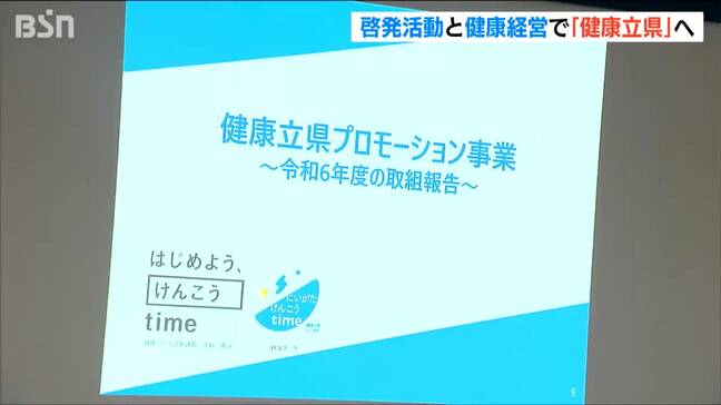 官民挙げて全国トップクラスの健康寿命を目指し “啓発活動”と“健康経営”で『健康立県』の実現へ　新潟県|TBS NEWS DIG