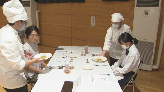 プロを目指す生徒の自慢の料理を提供　「高校生レストラン」開催に向け松本第一高校の生徒が試食会|TBS NEWS DIG