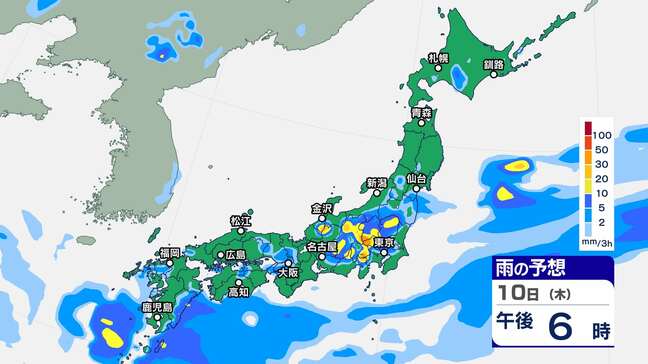東北地方「大気の状態が非常に不安定」前線南下で時間60ミリの猛烈な雨、河川氾濫と土砂災害に警戒を|TBS NEWS DIG