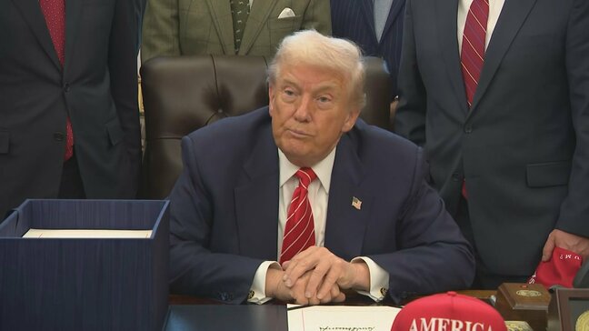 アメリカの政府機関の一部閉鎖が解消 トランプ大統領の署名で予算成立 移民当局を所管する国土安全保障省については2週間のつなぎ予算|TBS NEWS DIG