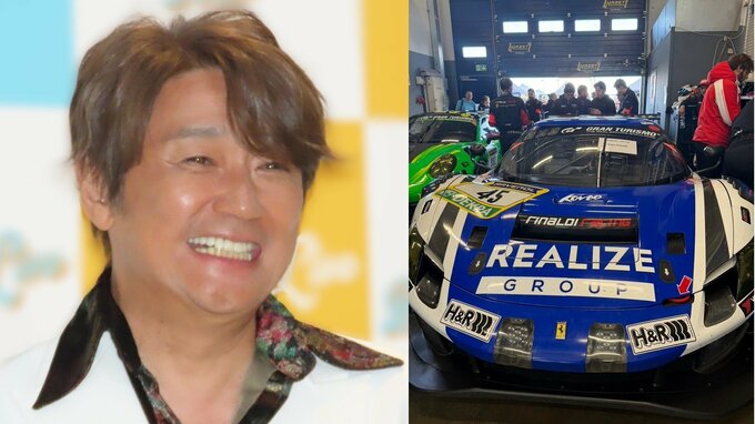 【 近藤真彦 】フェラーリのレースカーを投稿〝GTRもマーチもネタ！〟F1王者を抑えたマシンで「来月のニュル24時間、頑張ります！」|TBS NEWS DIG