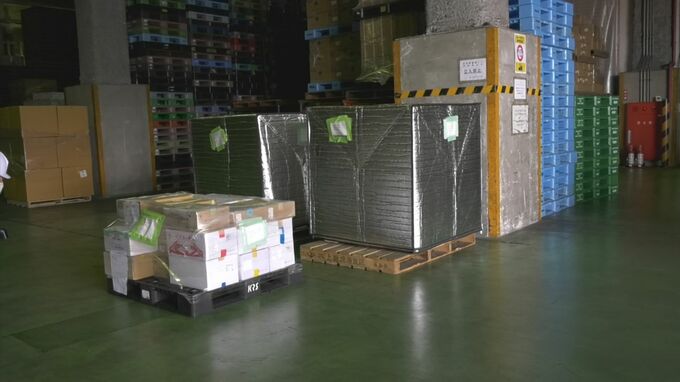 鳥取県境港から香港へ　冷蔵・冷凍品の小口混載輸送実験　|　BSSニュース | BSS山陰放送