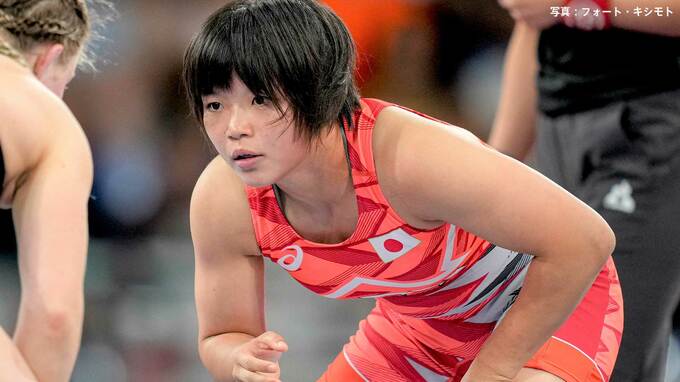 レスリング女子57キロ級 櫻井つぐみ 決勝進出！リオ五輪で吉田沙保里を破った相手に快勝、女子4階級でのメダル確定 【パリ五輪】|TBS NEWS DIG