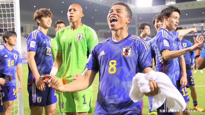 U23日本代表、主将・藤田譲瑠チマ「狙うのはアジアの頂点」2アシストでパリ五輪切符獲得に貢献！【サッカーアジア杯準決勝】|TBS NEWS DIG