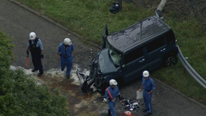 車どうしが正面衝突か　70代女性1人意識不明　80代男性ら3人負傷　札幌市南区定山渓の国道230号|TBS NEWS DIG