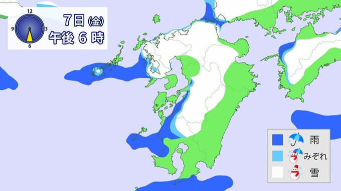 【大雪情報】７日と８日は「警報級」の可能性　日曜までの天気は？　３時間毎の雪シミュレーション　山口･福岡･佐賀･長崎･大分･熊本･宮崎･鹿児島　|　福岡のニュース｜RKB NEWS｜RKB毎日放送