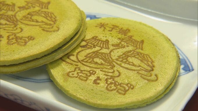 「米子にきてごしない！」　米子城の非公認キャラクター「よごとなご」の抹茶せんべい発売　　|　BSSニュース | BSS山陰放送