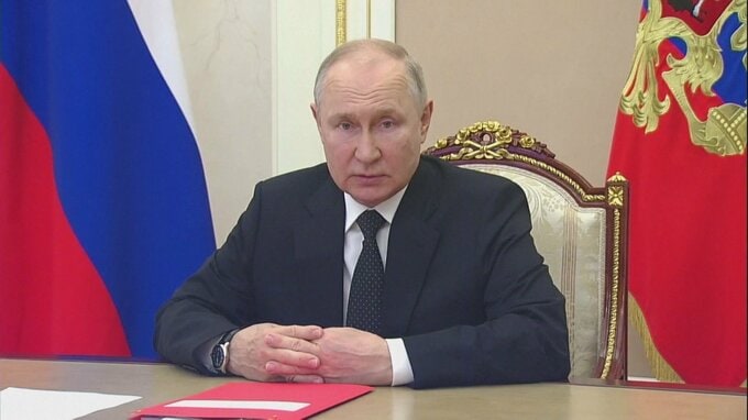 プーチン大統領 ウクライナの反転攻勢めぐり安全保障会議を開催|TBS NEWS DIG
