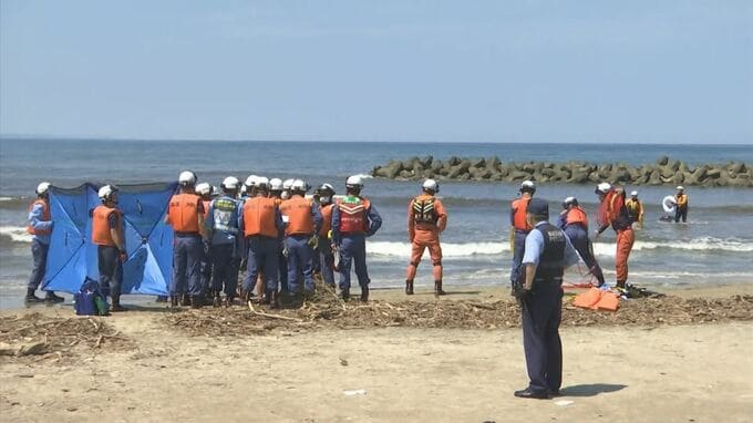 同じ浜辺で２日連続親子が流される…近所の人は「どんな風に離岸流が出ているか分からない」子どもを助けに向かった父親死亡　島根・出雲市　|　BSSニュース | BSS山陰放送