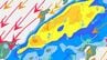 【関東甲信】9日にかけ雷を伴った激しい雨の降る所が　警報級の大雨となる期間や地域が拡大する可能性も　【雨と風のシミュレーション・発雷確率】　|　山梨のニュース | ＵＴＹテレビ山梨