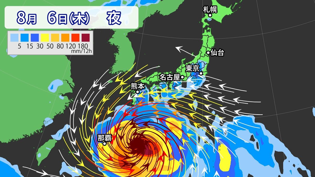 猛烈な台風13号 大荒れか？猛暑か？カギを握る今後の動き 雨・風シミュレーション 海外の予想は？｢ドルフィン｣【台風情報】