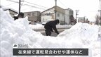 「顕著な大雪」発表された新潟&nbsp;きょうも交通機関への影響続く|TBS NEWS DIG