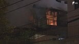 「煙が見えている。窓ガラスが割れ炎が出ている」未明に住宅1棟全焼 焼け跡から男性の1遺体 5月にも2階の壁など焼く火事＝浜松市中央区|TBS NEWS DIG