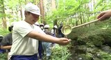 「冷たい…」長野・志賀高原の山々からの雪解け水「竜宮（りゅうぐう）さんの水」として地元で愛される竜宮公園の湧き水…地元小学生がコメ作りの一環で見学　|　SBC NEWS | 長野のニュース | SBC信越放送