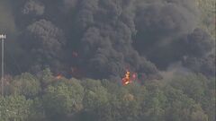 テキサスの化学工場で大規模火災　一時国道通行止め　住民は屋内避難| TBS CROSS DIG with Bloomberg