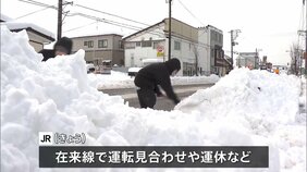 「顕著な大雪」発表された新潟&nbsp;きょうも交通機関への影響続く|TBS NEWS DIG
