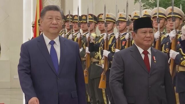 “中ロ接近”のインドネシア新大統領  初外遊で中国・習主席と会談 緊密に協力していくことで一致、アメリカ・トランプ次期大統領と会談の可能性も|TBS NEWS DIG