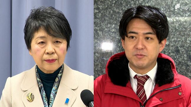 立候補予定者は"選挙モード" 元アナウンサーの新人 国民・柴田氏は街頭あいさつ 大臣を歴任し9期目を目指す自民・上川氏は会見で決意語る＝静岡1区|TBS NEWS DIG