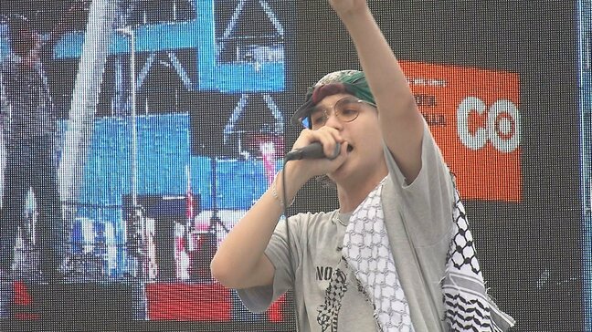 パレスチナ系アーティストが反戦ライブ 音楽で訴える平和への願い 大分|TBS NEWS DIG