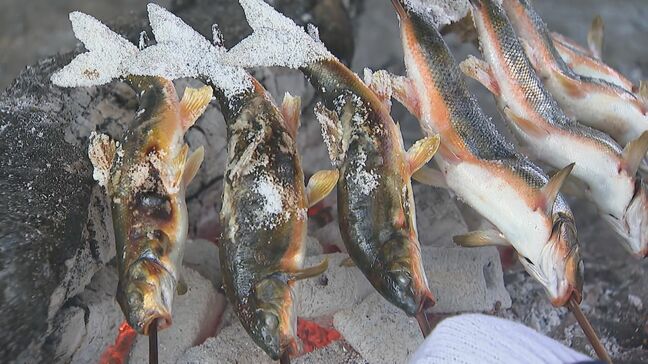 「肉厚でほくほく！」　千曲川の川魚料理「つけば小屋」　今シーズンもオープン！|TBS NEWS DIG