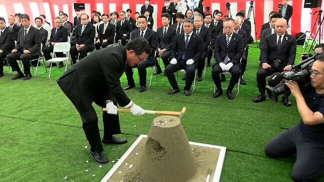 川崎学園で「100周年記念事業」の起工式　新たな研究棟の整備など【岡山】|TBS NEWS DIG
