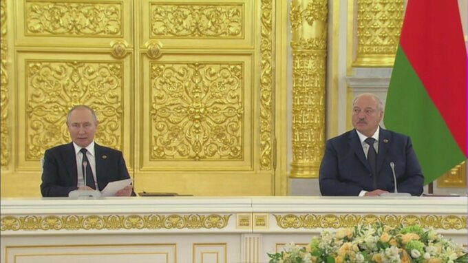 ロシアとベラルーシ「連合国家の安保基本方針」策定へ　“戦術核配備”盛り込まれる可能性も|TBS NEWS DIG