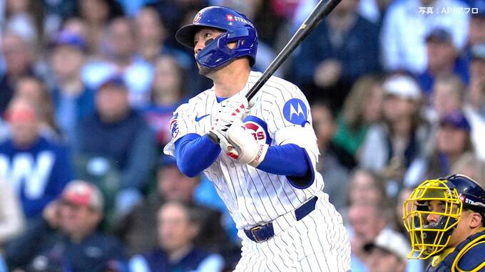カブス 本拠地で勝利！鈴木1安打、ブッシュがMLB史上初同一カード2本目の先頭打者弾 チーム一丸で1点差守り望みつなぐ|TBS NEWS DIG