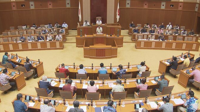 県議会9月定例会始まる　ジャングリア渋滞対策や災害関連費などに29億7000万円の補正予算案提出|TBS NEWS DIG