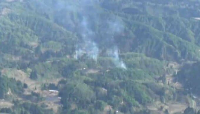 【速報】　新潟県2か所の山林火災　未明からの雨で火の勢い衰える　長岡市山古志は鎮圧　魚沼市もまもなく鎮圧へ|TBS NEWS DIG