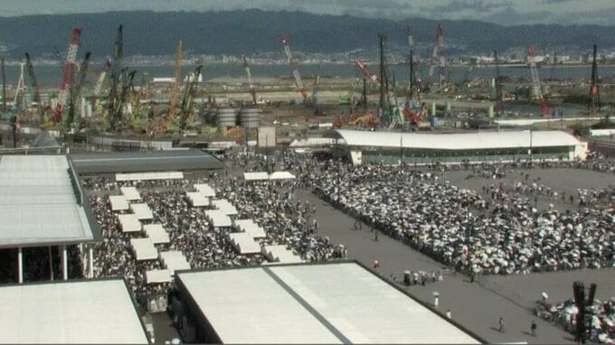 【駆け込み万博】東ゲートは開門待ちの列　閉幕まで24日、すべての来場枠が埋まった…　来場者2000万人を超える|TBS NEWS DIG