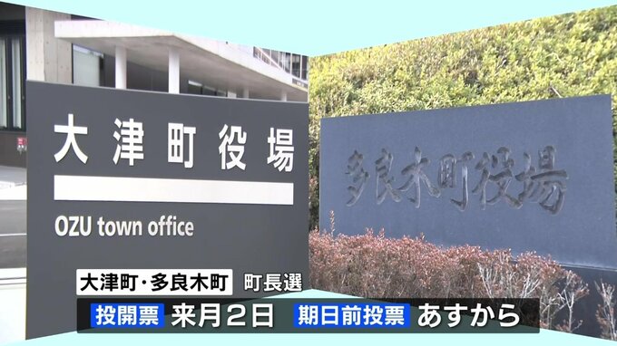 大津町・多良木の町長選告示　大津町は新人と現職、多良木町は新人2人の一騎打ちの見込み　熊本　|　熊本のニュース｜RKK NEWS｜RKK熊本放送
