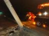 乗用車が対向車線にはみ出し電柱に衝突　１人重体１人重傷　山口・山陽小野田　|　山口のニュース・天気・防災｜tys NEWS｜ｔｙｓテレビ山口