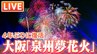 【LIVE】大阪・泉州夢花火2023 始まる～大阪の夜空を彩る花火とドローンショー　４年ぶりに復活！|TBS NEWS DIG