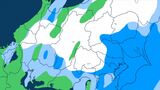 【大雪情報】関東甲信 31日夜遅くから4月1日夕方 山沿いなど大雪、平地でも積雪の所 関東地方南部の平地1㎝予測 【大雪と雨のシミュレーション】|TBS NEWS DIG