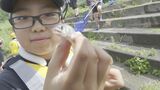 学んで遊ぶ「日野川」川遊びを通じて自然の大切さを伝える　親子でアユの稚魚放流「みんなの日野川学校」　|　BSSニュース | BSS山陰放送