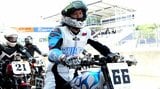 【 長瀬智也 】19日のバイクレースで2位入賞〝レースの神様がちょっと僕を見てくれた〟　他選手たちの表彰式ではインタビュアーで盛り上げ役に|TBS NEWS DIG