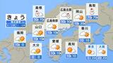 【きょう2/21(金)広島天気】南部では一日概ね晴れる 寒さきのうより若干緩むも真冬並の寒さ続く|TBS NEWS DIG