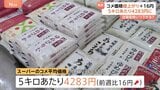 コメ平均価格4283円　前週より16円値上がり　高止まり続く|TBS NEWS DIG