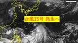 「ダブル台風」発生の可能性…新たな「台風15号」18日未明までに発生する可能性…進路は？　大型「台風14号」は18日に沖縄・奄美に最接近の見込み　警報級の暴風や大雨となるおそれ|TBS NEWS DIG