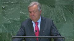 国連事務総長　ハマスのイスラエル攻撃「最も強い表現で非難」| TBS CROSS DIG with Bloomberg