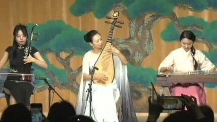 琵琶や二胡など中国伝統楽器の生の音色を楽しんで 岡山市で伝統芸術