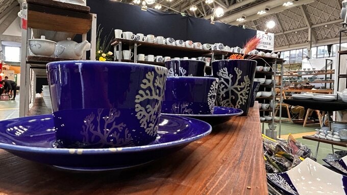 全国から約6万2000点「天草大陶磁器展」始まる 喫茶店やろくろ・絵付け体験も　熊本・天草市　|　熊本のニュース｜RKK NEWS｜RKK熊本放送